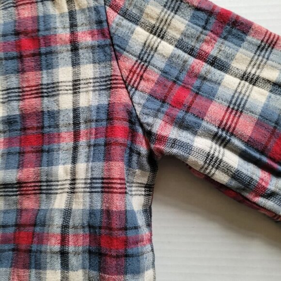 Niki jacket vintage plaid quilted cotton flannel 70s coat cabincore camp outdoor - Picture 13 of 14